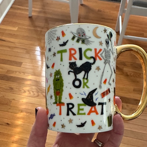 Rifle Paper Co. Other - Rifle Paper Co. Halloween Mug with Gold Handle